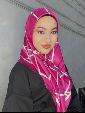 Cartier Silky Scarf 35x35 Purple Monogram Luxury Square Scarf ‼️LAST one